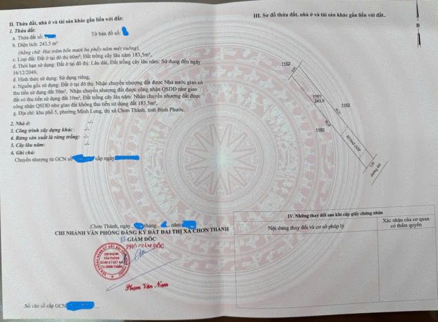 Đầu tư sinh lời - chính chủ cần bán lô đất xã minh long, 7600938