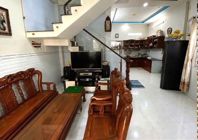 Bán nhà linh đông thủ đức 4 tầng  50m²  ô tô tới nhà 7603138