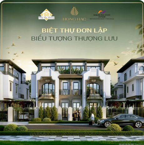Phú mỹ hưng bán biệt thự song lập hồng hạc city  9x20, 3 7603350