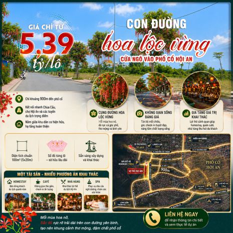 Con đường hoa lộc vừng - cửa ngõ vào phố cổ hội an 7604340