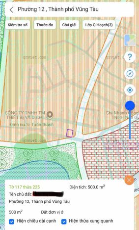 Cần bán gấp đất nền 500m²  phường phước thắng p.12 cũ, tp 7604603