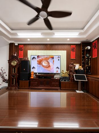Nhà đẹp cổ linh  ngõ ô tô thông  gara  thang máy 7605240
