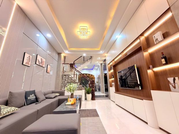 Bán nhà 4 tầng full nội thất tại thanh xuân, quận 12 7606248