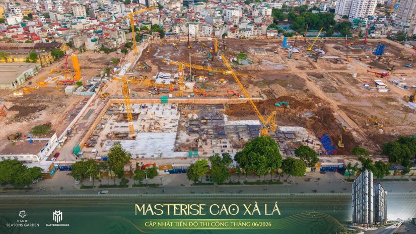 Bán căn 1pn+1mr 84.7m²  hanoi seasons garden  bàn giao cao 7606707