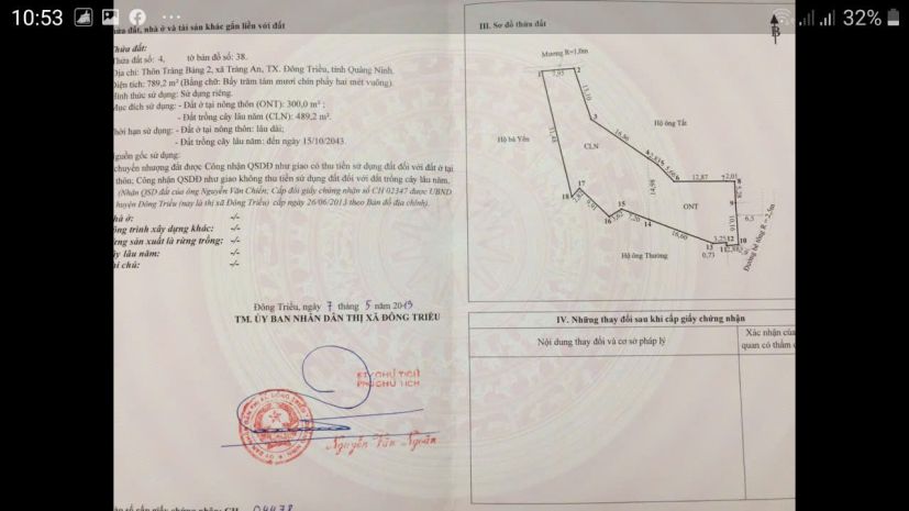 Chính chủ bán lô đất đẹp khu tràng bảng 2  phường bình khê 7607157