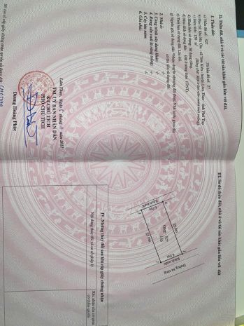 Chính chủ cần bán gấp lô đất đẹp tại xã tiên kiên, huyện 7607507
