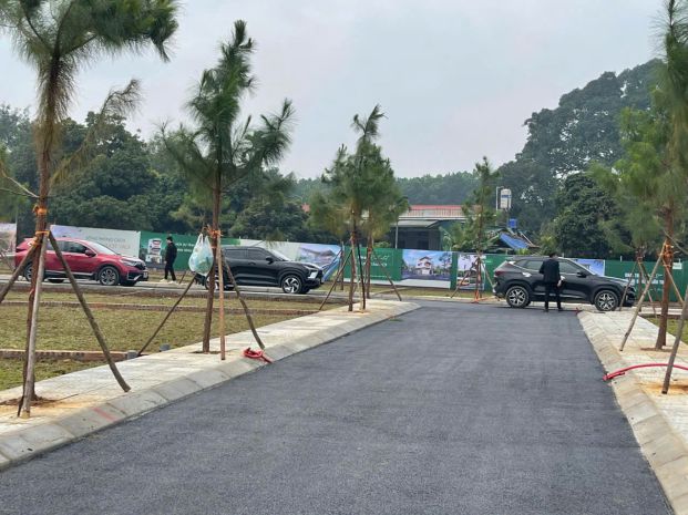 Chỉ 18tr.m2 đất cổ đông sơn tây, sát ql21a  trục hồ tây ba 7607740