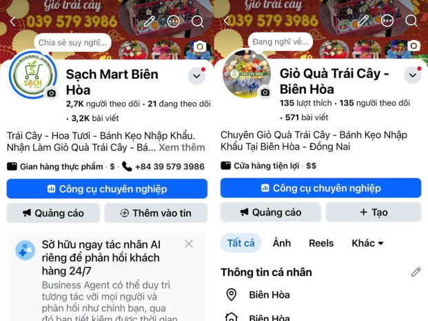 Sang nhượng gấp cửa hàng trái cây nhập khẩu  mặt tiền 7609965