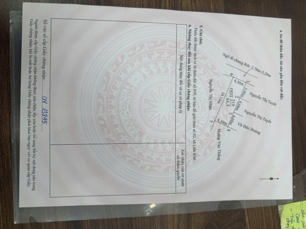 Sở hữu ngay lô đất đẹp - giá tốt - vị trí đắc địa tại tổ 7610190