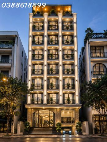 Bán tòa apartment hoàng hoa thám - ba đình - 3 mặt thoáng - 7611601
