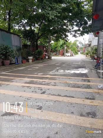 Đỗ đại uyên - bắc ninh nhỉnh 4.x tỷ phân lô 90m2 mt 4,5m 7612872