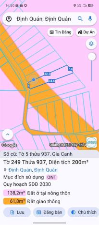 Cơ hội đầu tư sinh lời - chính chủ bán 3 nền đất full thổ 7614786