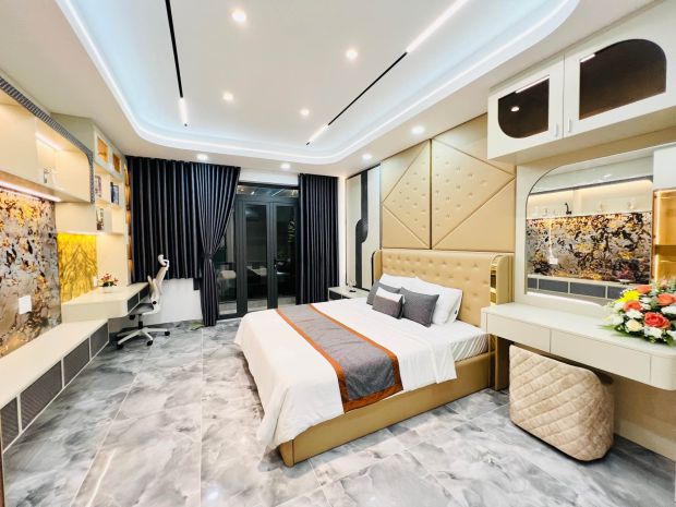 9.5 tỷ  nhà mới tinh 6 tầng hẽm xe hơi phong cách hiện đại 7615187