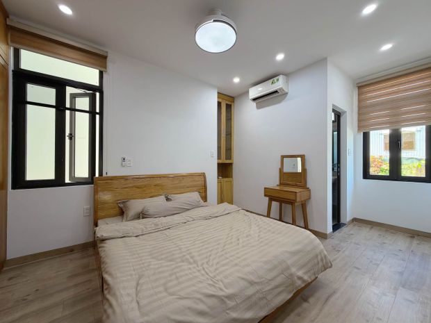 Nhà kiểu biệt thự mini gần bờ như nguyệt, 2 mặt thoáng, 7617109