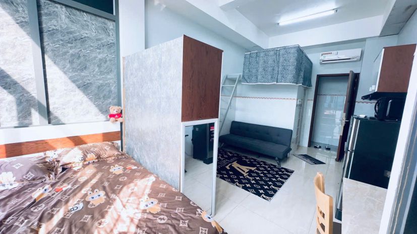 Cho thuêpass phòng full nội thất có gác  ban công  thang 7618223
