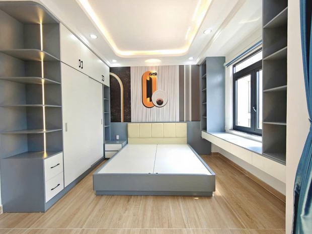 Nhà mới full nội thất ngang khủng 5.2m thang máy xịn 5tầng 7623144