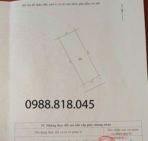 Chính chủ bán đất phân lô ngõ 63 tư đình, phường long biên, 7623398