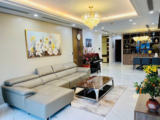 Sunshine center 16a phạm hùng, dt160m2 3pn ,để lại full nội 7624222