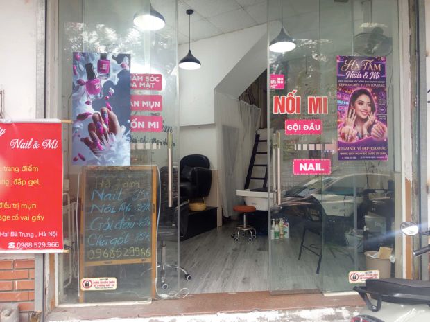 Sang nhượng cửa hàng spa, nail, mi, gội mặt phố trần đại 7624945
