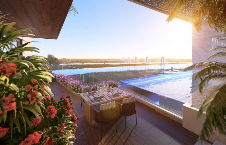 Suất ngoại giao 091711838 duplex  sky villa  noble crystal 7625935
