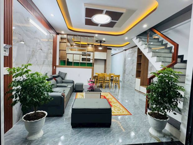 Bán nhà âu dương lân ngang 5m, 96m2, xe hơi, đẹp lung linh 7626371