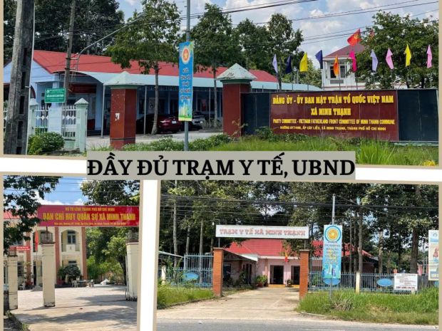 Sở hữu ngay đất liền kề chợ  trường học  ubnd xã minh 7627607