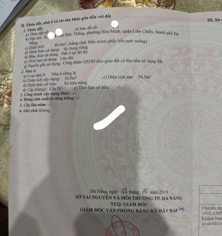 Bán nhà gác lửng kiệt ô tô tôn đức thắng - cách đường 7628176