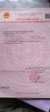 Chính chủ cần bán đất tặng nhà đẹp tại thạnh hải, thạnh 7628509