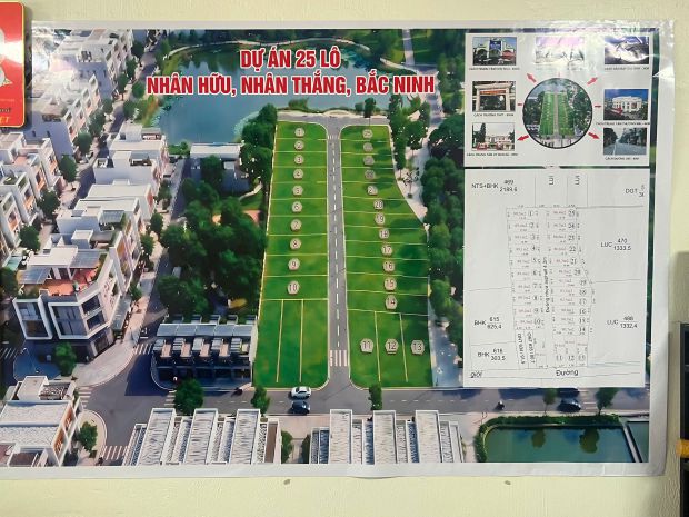 Mở bán 25 lô đất nền thổ cư trung tâm xã nhân thắng 7628601