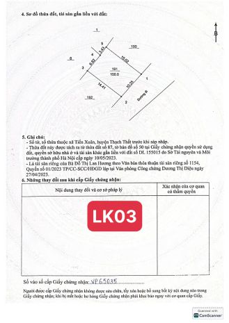 Đất sát đại học quốc gia, cạnh tuyến metro5 hoà lạc 7631306