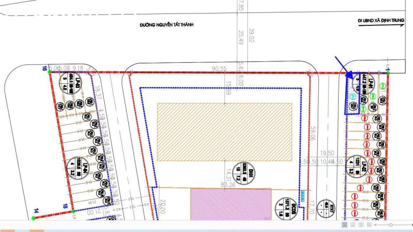 Bán nhà liền kề tích sơn đường nguyễn tất thành 7634424
