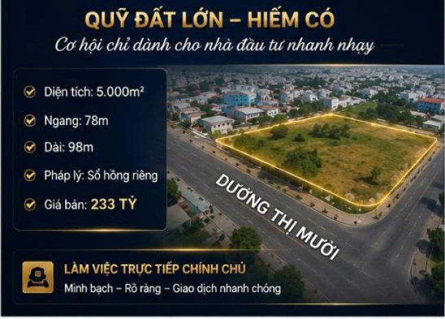 Siêu phẩm lô góc 2 mt- dương thị mười  q12 - 5.000m² 7634773