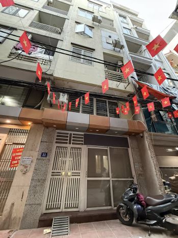 Tòa căn hộ dịch vụ lê đức thọ, ô tô đỗ cửa, 77m2 7t mt 7634981