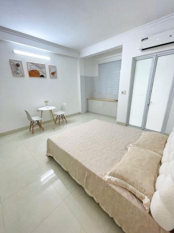Tòa căn hộ dịch vụ lê đức thọ, ô tô đỗ cửa, 77m2 7t mt 7634995