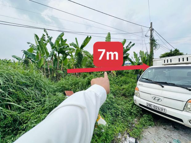 Đất tuyến 2 máng nước an dương 140m2 - mặt tiền 7m 7635517