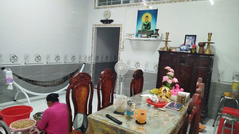 Bán nhà mặt tiền đường vườn mận tân an  vị trí đẹp  sổ 7635774
