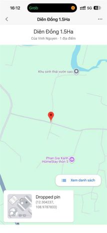 Chính chủ bán 1,5ha đất đẹp 2 mặt tiền diên đồng, diên 7635831