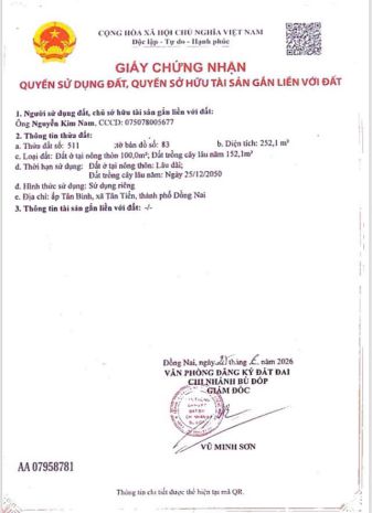 Siêu hot ! chính chủ bán 4 thừa đất đẹp *** phù hợp cho mọi 7637585