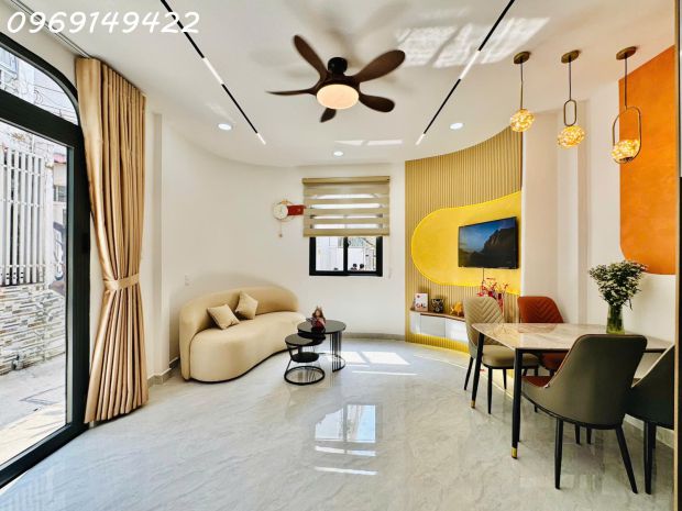 Siêu phẩm mới đẹp 2 mặt tiền hẻm xe hơi 7 chỗ tới nhà -  2 7637666