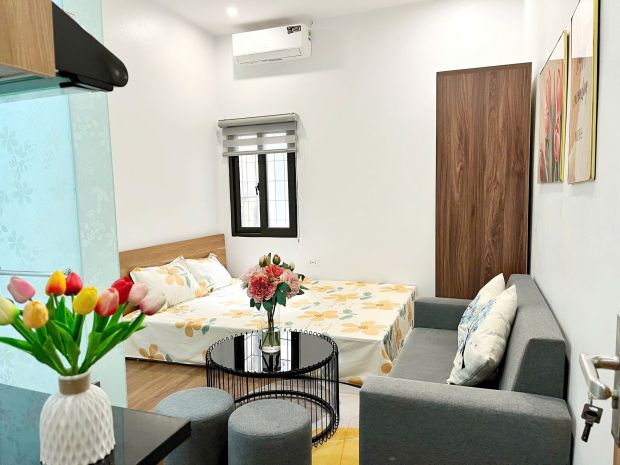 Bán gấp giá rẻ căn hộ lê gia định 50m, tầng 3,  mặt tiền 7638256