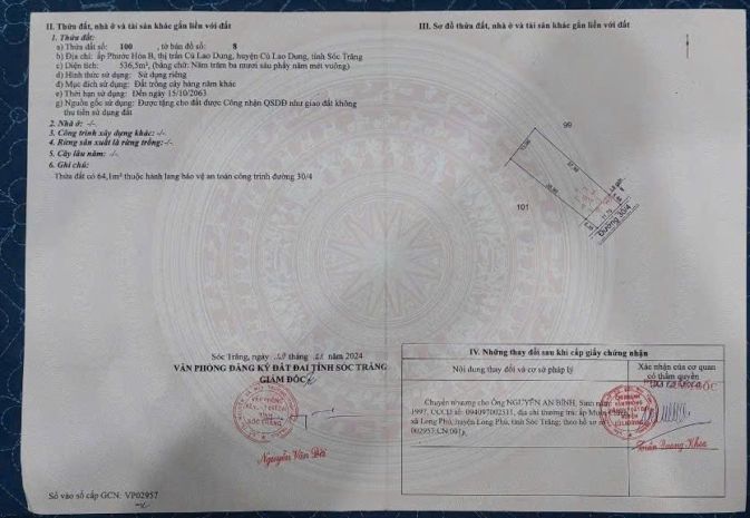 Chính chủ cần bán 2 nền cù lao dung có mặt tiền giáp lộ, ô 7638282