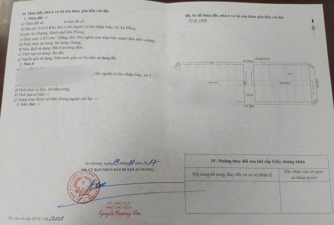 Chính chủ gửi bán căn hộ chung cư hoàng huy  an đồng -giá 7641193