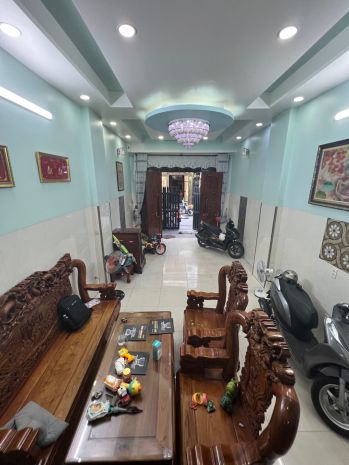 Bán nhà hẻm 8m thông kênh tân hóa tân phú  80m2 4 tầng 7641441
