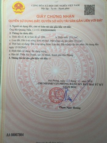 Đầu tư là sinh lời - đất chính chủ vị trí an thanh - chí 7642419