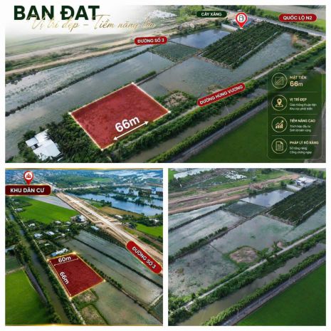 Đất đẹp  đầu tư sinh lời  cần bán 3 lô đất giá tốt  ấp 7644190