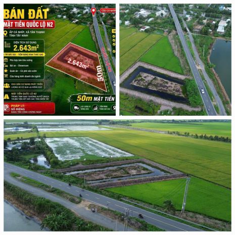 Đất đẹp  đầu tư sinh lời  cần bán 3 lô đất giá tốt  ấp 7644191