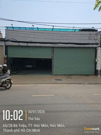 Xưởng mặt tiền bà triệu  gần bv hóc môn  quỹ đất lớn hiếm 7645089