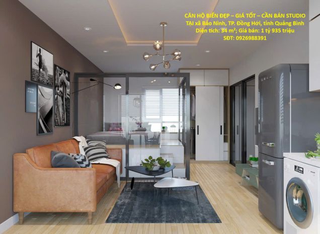 Căn hộ biển đẹp  giá tốt  cần bán studio tại xã bảo ninh, 7647876