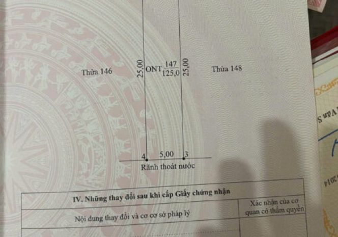 Chính chủ cần bán lô đất cạnh trường tiểu học đại hoàng xã 7648600