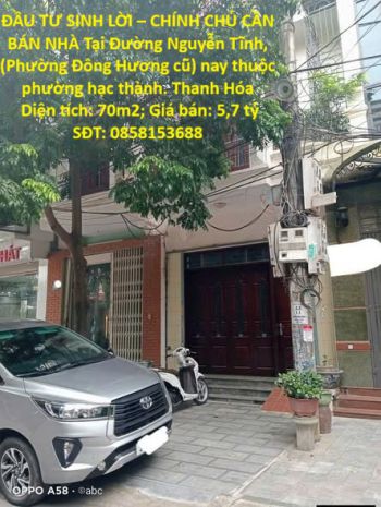 Đầu tư sinh lời  chính chủ cần bán nhà tại phường đông 7648701